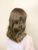 バブルス 春日部店(BUBBLES)&nbsp;ブリーチなし！オリーブアッシュ