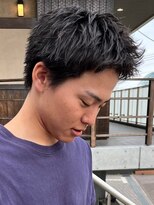 アイズ 海老名(AIZU)&nbsp;スパイキーショート メンズショート 短髪 アップバング 眉毛