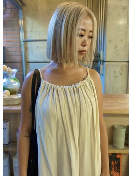 イェン(Yen.) ホワイトベージュ/ボブ