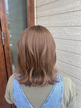 イコウヘアデザイン(icou hair design) 冬にもミルクティー