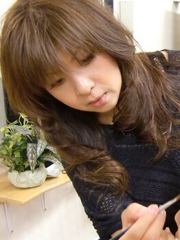 サロンド ボーテ アスピラシオンの写真/最後までマンツーマン施術だから安心＊ヘアのお悩みに真摯に寄り添います！大型サロンが苦手もお気軽に◎