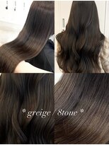 アリュウル 表参道 青山(Allure) 大人可愛い艶カラー*柔らかグレージュブリーチ無しカラー