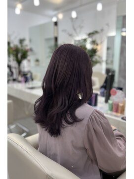 アオ 甲府本店(AO) AO hair ダークラベンダー