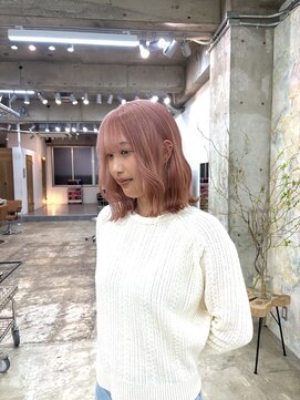 カシェル(cashel kishaba) ピンクベージュ