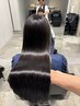 カット&低ダメージ縮毛矯正【高濃度炭酸スパ付き】￥15990