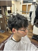 マッシュパーマ