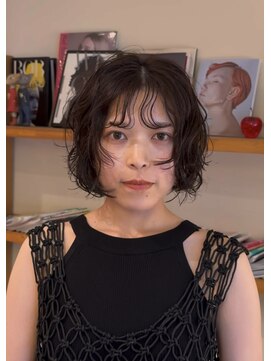 シロップ(Syrup) ボブパーマ×ニュアンスレイヤー