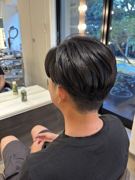 ボゥギャルソン(Beau Garcon) メンズカット/センターパート