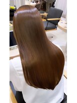 ジーナ 福岡天神(Zina) Caramel Beige × オージュア7STEP髪質改善トリートメント