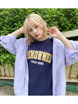 リヤン(Le lien) デザインカラー/暗めカラー/グランマッシュ/髪質改善/溝の口