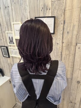 フィアート ヘアドレッシング サロン(Fiato Hairdressing Salon) パープルカラー