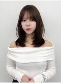 くびれレイヤー/顔まわりカット/レイヤーカット/小顔ヘア
