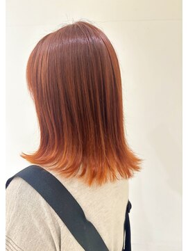 パライソ 南公園店(PARAISO) いつも通り雰囲気を変えたい！ポイントブリーチ！