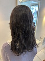 モップス 富岡店(MOPS)&nbsp;セミロング×韓国風パーマ