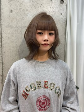 ラニヘアサロン(lani hair salon) ベージュ/ブリーチ/ミディアム