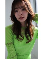 エレン 池袋(ElEn.) 似合わせ小顔カット×無造作パーマ/ベージュ 顔タイプ診断