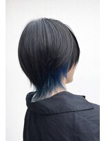 グランミリ(Grand mm)&nbsp;インナーブルーのハンサムショート☆