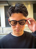 ナチュラルセンターパートフェード