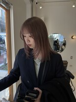 スタン 渋谷(Stam) ピンクミルクティー/ベージュ