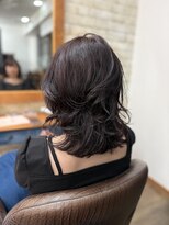 美容室ポール 西葛西店(PAUL)&nbsp;20代30代40代50代ラベンダーグレー/ミディアムレイヤー