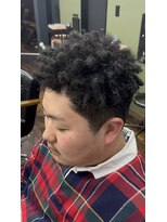 メゾンフォーメン トアロード(Maison for men TorRoad)&nbsp;スパイキーアフロ【メンズパーマ/メンズメッシュ/メッシュパーマ