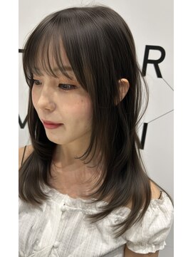 ハルキミナト ジャパン ヨコハマ(HARUKI MINATO japan YOKOHAMA) ミディアムレイヤー 20代/30代/40代女性