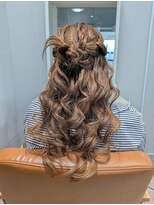 リノアヘアー(Linoa hair)&nbsp;ふあふあハープアップ♪
