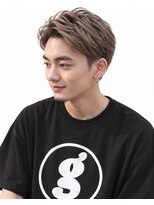 キャロル(CAROL)&nbsp;メンズツーブロック×アップバングショート