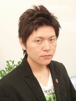カットアンドシェーブ 髪心地 ビジカジアップバンク無造作ビジネス好感度ショート