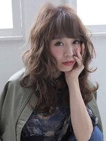 アリュールヘアー ヴィヴィ(ALLURE hair vivi)&nbsp;シルキーオリーブグレージュ×ゆるふわカール