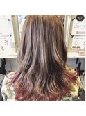 【h hair 四条大宮】ピンクインナーカラー