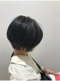 【ヒロシ】丸みショート　前髪あり