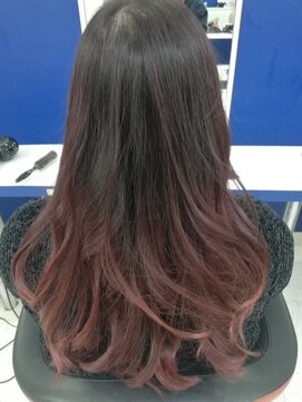 ユニティ 市名坂店(Unity) バレイヤージュピンク