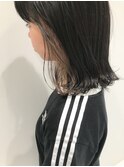 似合わせカットフェミニンロングくびレイヤーメルティカラー