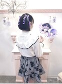 【ヘアセット】ボブでもかわいい編み込みハーフツイン♪