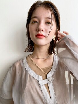 ベター(better) 【髪質改善】自然なストレート×切りっぱなしボブ