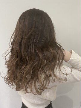 美容室ジャスミン 透明感ベージュカラー【hotaru】