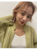 ロンドプランタン 恵比寿(Lond Printemps)&nbsp;ビタミンカラー/切りっぱなしボブ　大人カジュアル