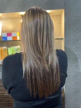 ユアーズ 四街道店(HAIR&NAIL YOURS) 大人3Dハイライト立体感うるツヤ髪白髪ぼかし髪質改善グレージュ