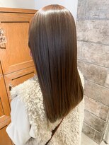 シェノン サントル(CHAINON CENTRE)&nbsp;前髪/マチルダボブ/ピンクベージュ/インナーグレージュ