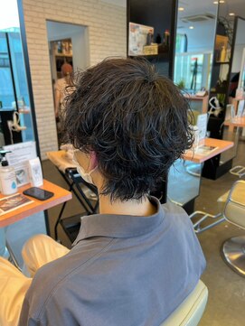 ディフィーノ 青山(DIFINO) 【DIFINO青山】メンズ/ウルフニュアンスウェーブ