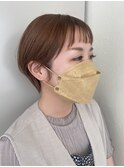 【オン眉ぱっつん*耳かけショート】