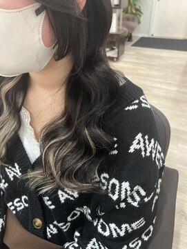 グランディールヘアデザイン(grandir hairdesign) イヤリングエクステ-TSUBAKI-