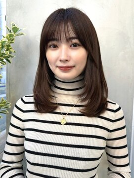 ミラリー トウキョウ(Mirareee Tokyo) 20代30代40代◎栗色波巻きミルクチョコレート艶感エギョモリ