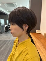 ビューエヒメ(VIEW EHIME)&nbsp;大人ラフウェーブ20代30代40代ボブブラウンスウィングショート