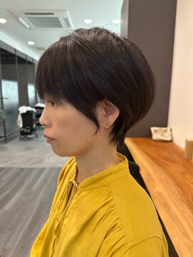 ビューエヒメ(VIEW EHIME) 大人ラフウェーブ20代30代40代ボブブラウンスウィングショート