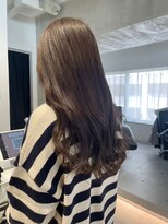 ガリカ 渋谷(Gallica)&nbsp;【小岩井美希】ブリーチなしダブルカラー/ミルクティーベージュ