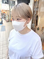 ロジエ(ROSIER)&nbsp;ブロンドマッシュショート