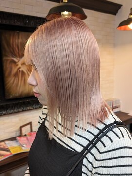 ボアップ(boappu) #ピンクカラー#ペールピンク#ハイトーンカラー