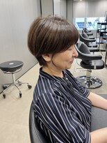 ハルキ ミナト ジャパン オオサカ(HARUKI MINATO japan OSAKA)&nbsp;40代50代60代白髪マッシュショートボブ大人美人くびれ髪質改善